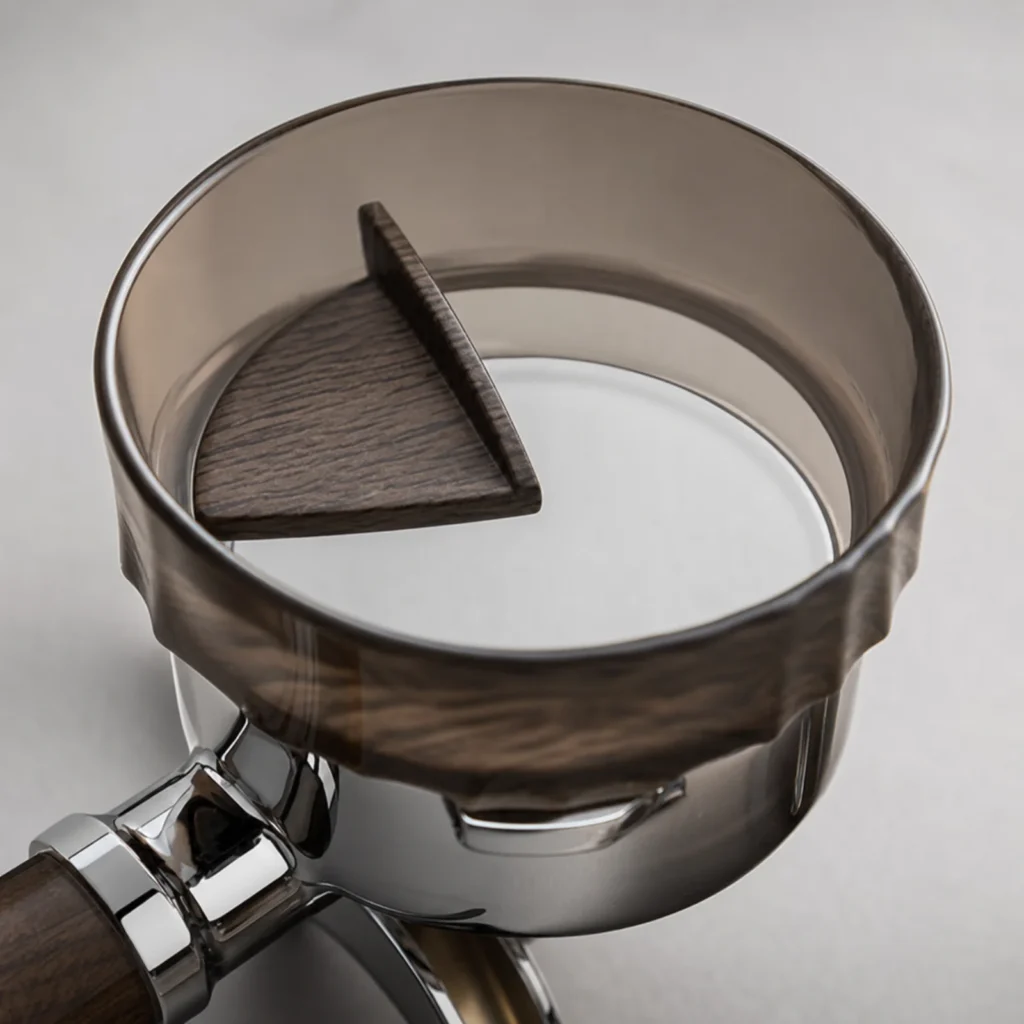 Bincoo Magnetic Espresso Distributor Funnel for 51 mm and 58 mm Portafilters