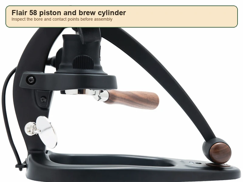 Cylinder and piston detail
