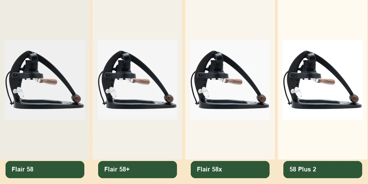 Flair 58 product line comparison