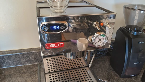 Espresso machine PID and pressure controls