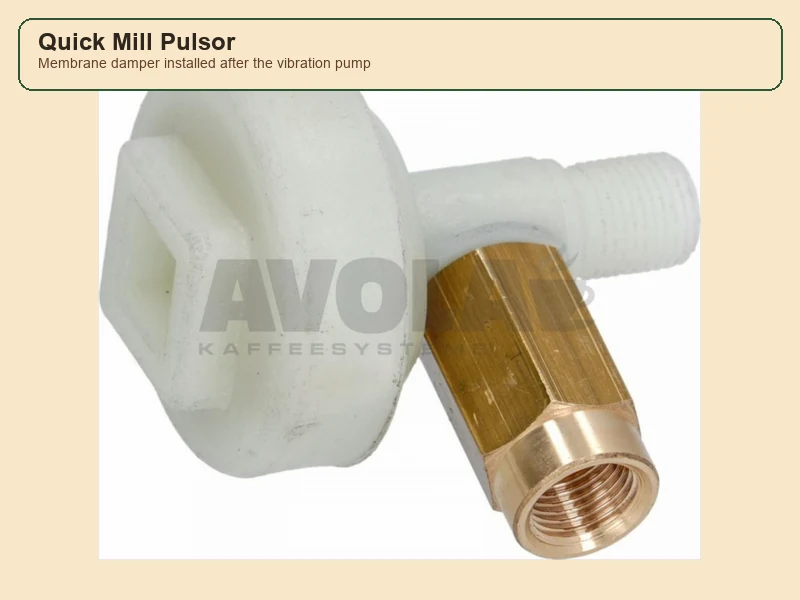 Quickmill Pulsor pulse dampener