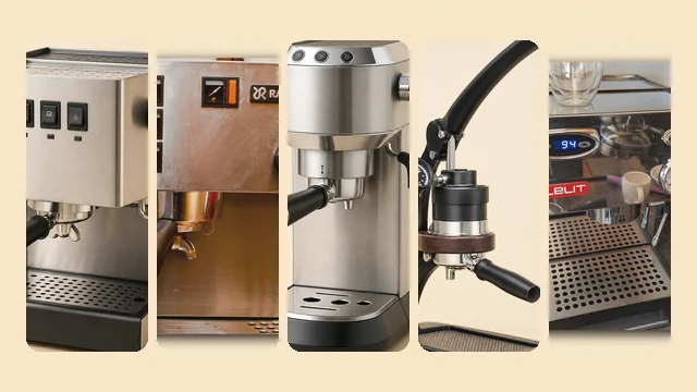 Five home espresso machine options compared