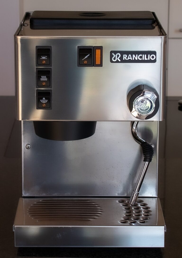 Rancilio Silvia espresso machine, stainless single boiler, featured image for a practical mods guide