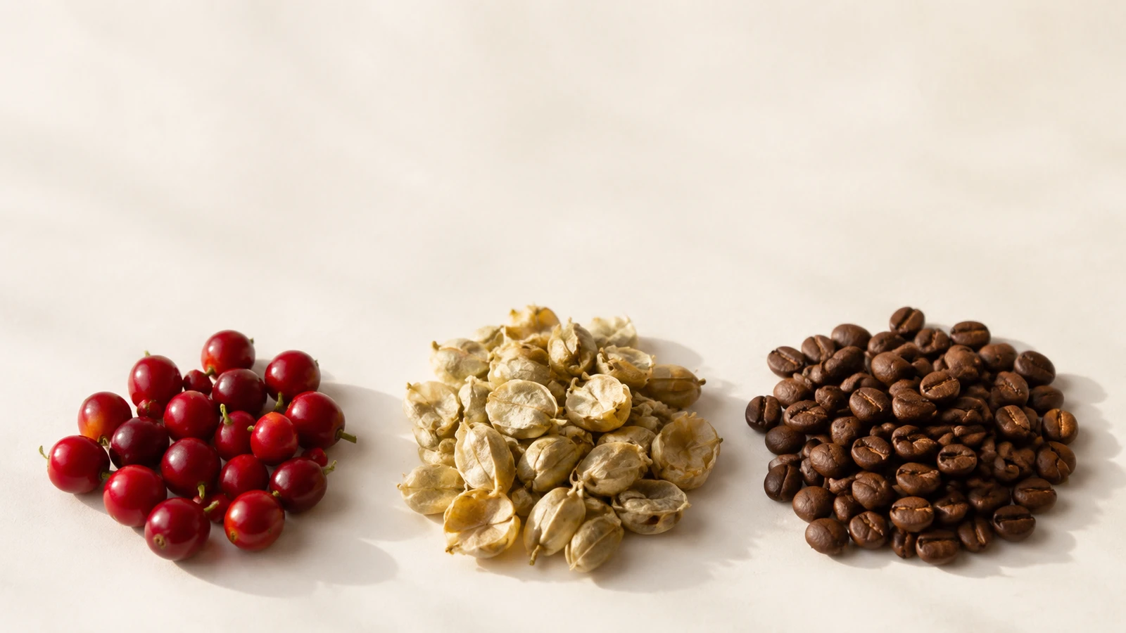 Roasted coffee beans introducing the coffee processing methods guide