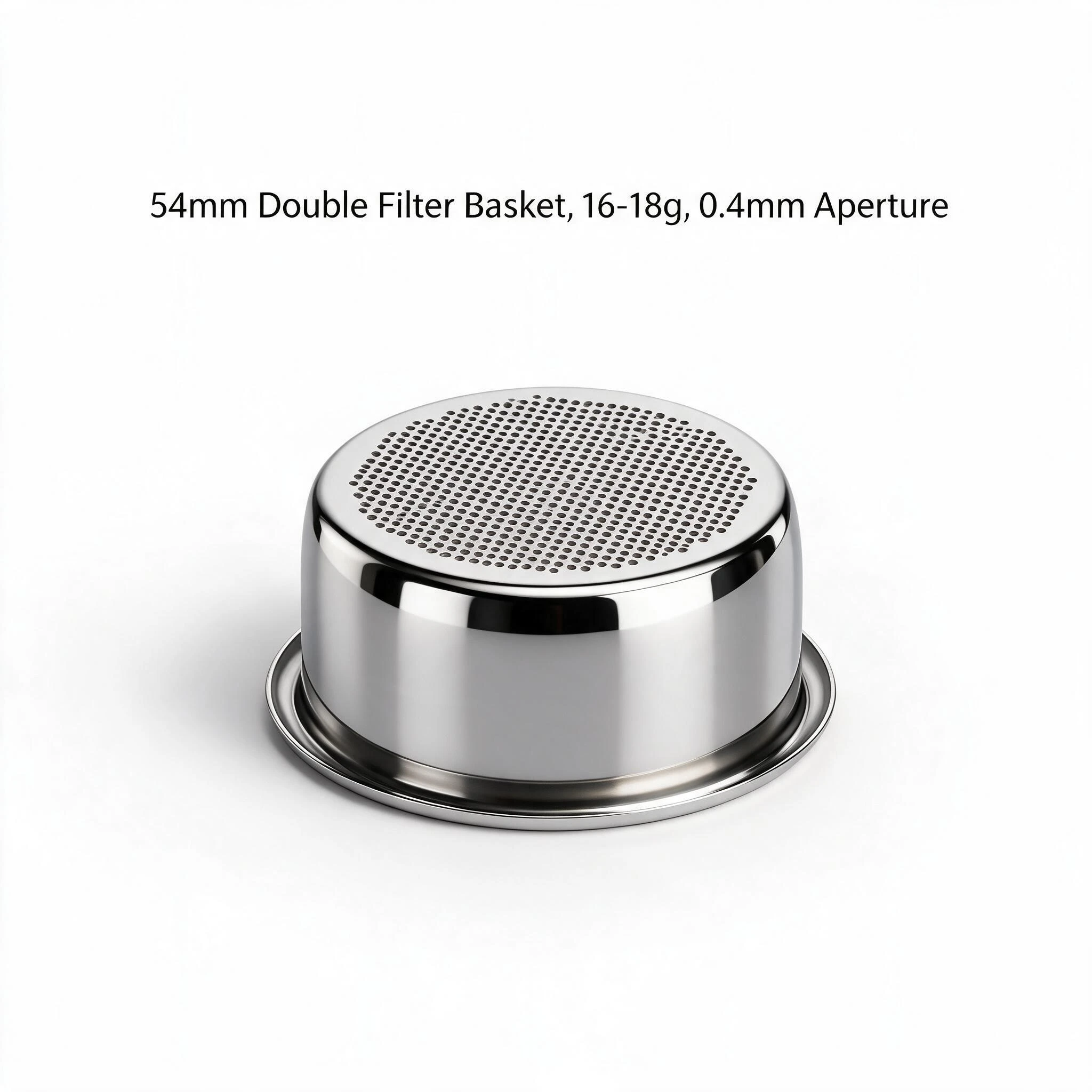 Single-wall 10–12 g cup — a smaller well, same 58 mm ears