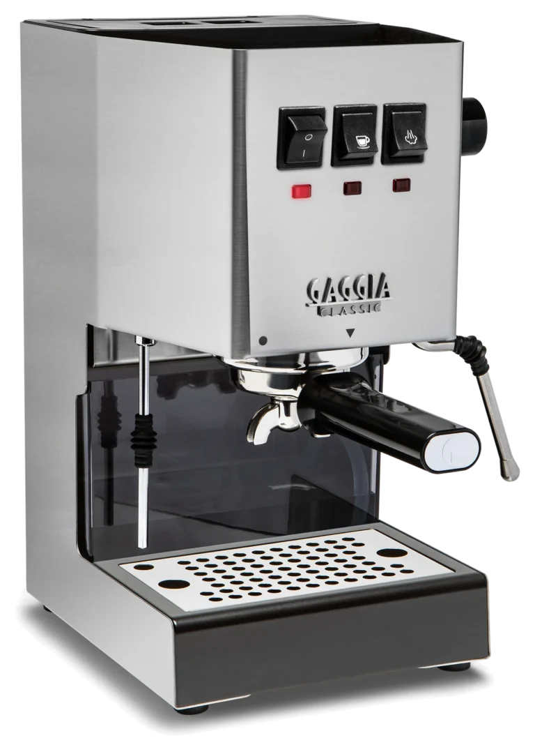 Real Gaggia Classic E24 used as the featured image for inconsistent-shot diagnosis