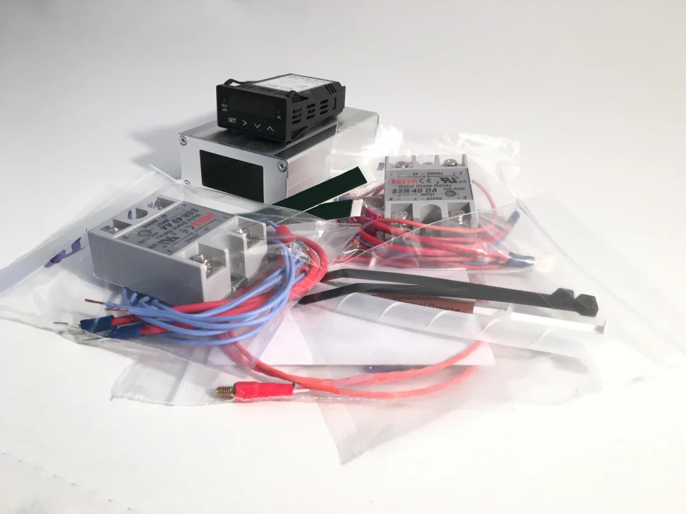 Shades of Coffee PID kit controller, relays and wiring