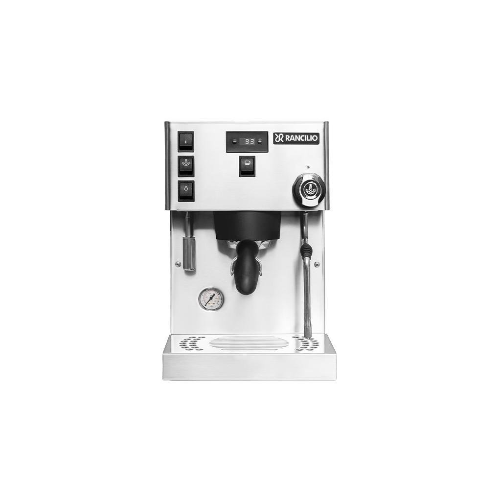 Rancilio Silvia Pro X in stainless finish, official manufacturer product image