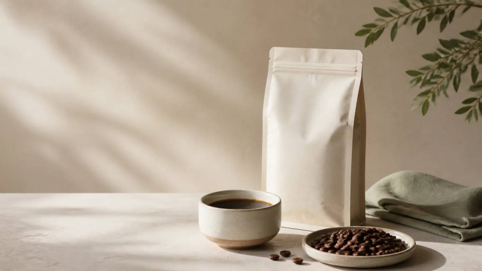 Bag and cup — the spinner never reached this part of the drink